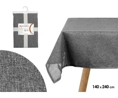 Kinvara Poliestera obrus 140×240 cm tamsiai pilka 2×35×24 cm 95065 95065