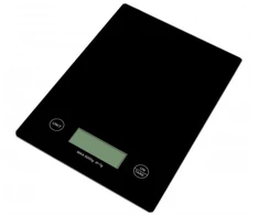 Rosberg Virtuvinės svarstyklės, 5kg., 2xAAA baterijos (nepridedamos), LCD ekranas, juodas, 5RP51651KB, Rosb