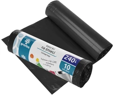 Šiukšlių maišai 240 l LDPE, 10 vnt., 7.5 x 28 x 7.5, 10710, Gratka