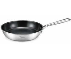 Keptuvė stal danga non-stick honeycomb, śr.28cm 2,8l VCASA