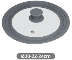 Universalus keptuvės dangtis 20/22/24 cm, 401015009, Vassary