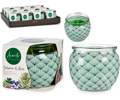 Acorde Aromatizuota žvakė Eglė Žalia stiklas Vaškas Stiklas