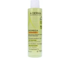 A-Derma Exomega Control minkštinamasis valomasis gelis 2 viename, 200 ml