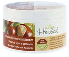 Alpa Herbal Massage Kreminis masažinis kremas su kaštonais, 250 ml