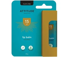 Attitude Mineralinis apsauginis lūpų balzamas su kokoso kvapu SPF 15 (Lūpų balzamas) 8,5 g