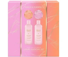 Baylis &amp; Harding, Set Regalo Bellezza, Badeset Mit Jojoba-, Vanille- Und Mandelöl, 4-teiliges Geschenkset (Set per La Cura Del Corpo)
