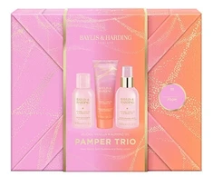 Baylis &amp; Harding, Set Regalo Bellezza, Körperpflegeset Jojoba-, Vanille- Und Mandelöl 3-tlg (Set per La Cura Del Corpo)
