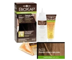 Biokap NUTRICOLOR DELICATO - hair color - 8.03 light natural blonde 140 ml