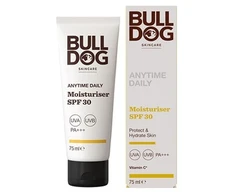 „Bulldog“ drėkinamasis veido kremas SPF 30, kasdienis drėkinimas, 75 ml