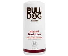 Bulldog Natural roll-on deodorant Vetiver &amp; Juodas Pepper (Natural Dezodorantas) 75 ml