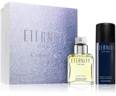 Set Calvin Klein Eternity Men EDT, 100 ml Desodorante, 75 ml@