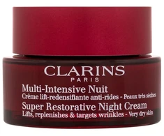 Clarins Super atkuriamasis naktinis kremas labai sausai odai