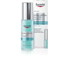 Eucerin drėkinamasis veido serumas Hyaluron-Filler+3x Effect (Hydra Boost serumas) 30 ml