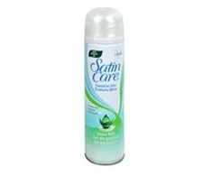 Gillette Skutimosi gelis sausai ir jautriai odai „Satin Care“ su alaviju (skutimosi gelis)