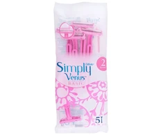 Barzdaskutė "Gillette Venus Simply Basic" skustuvas 5 vienetai