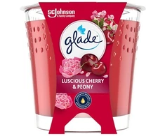 Glade Luscious Cherry &amp; Peony kvapioji žvakė 204 g