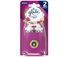 Glade oro gaiviklio „Sense &amp; Purškiklis Relaxing Zen“ papildymų rinkinys, 2 x 18 ml
