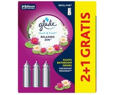 „Glade Touch &amp; Fresh Relaxing Zen“ 2+1 oro gaiviklio papildymo rinkinys