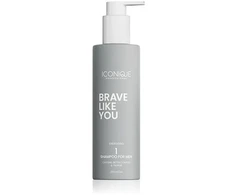 ICONIQUE Professional BRAVE LIKE YOU Energizuojantis šampūnas vyrams 250 ml