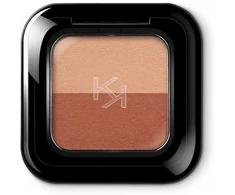 KIKO MILANO Bright Duo Eyeshadow (03 Peach/Brick) 1,8 g