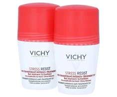 Vichy Rutulinių antiperspirantų rinkinys nuo per didelio prakaitavimo 2 x 50 ml