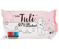 Luba Tuli drėgnos servetėlės vaikams ir kūdikiams 97% vandens ir pantenolio 60vnt