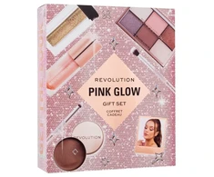 Makeup Revolution London Rožinė Glow Gift Set Akių šešėliai