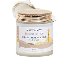 MARY &amp; MAY Sviestmedžių aliejumi &amp; Rice Bran Body Kreminis 250 ml