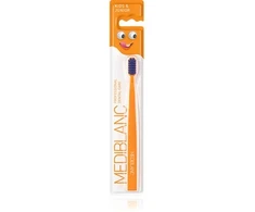 Mediblanc Vaikiškas dantų šepetėlis Ultra Soft oranžinis 1 vnt.
