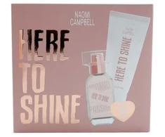 Naomi Campbell Here To Shine – EDT 15 ml + kūno losjonas 50 ml