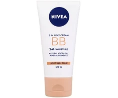 Nivea Beautifying drėkinamasis kremas 5 in 1 BB Kreminis SPF 15 (5in1 Beautifying Moisturizer) 50 ml