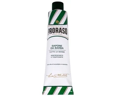 PRORASO žalias skutimosi muilas tūbelėje