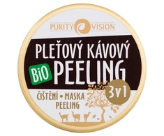 Purity Vision Coffee Bio Skin Peeling 3in1 Pilingas unisex, 70 ml