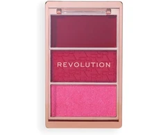 Revolution Beauty Makeup Revolution Blush Icon Palette - Paletka tvářenek 10,5 g My Cherry Truth