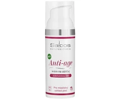 Saloos natūralus senėjimą stabdantis kremas su rožėmis, 50 ml