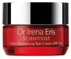 Dr Irena Eris Scientivist Ultra Revitalis Paakių kremas SPF 20 gaivinantis paakių kremas, 15 ml