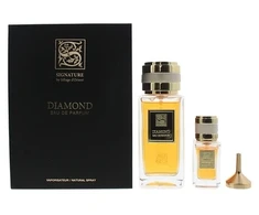 Signature Sillage D'Orient Diamond 2 Piece Gift Set Eau De Parfum 100ml And 15ml For Men