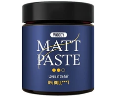 Steves No Bull Steve's Matinė plaukų pasta su vidutine fiksacija (Matt Paste) 90 g