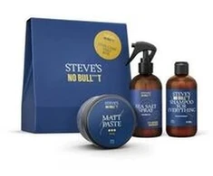 Steves No Bullt Steve's plaukų priežiūros priemonių trio dėžutė dovanų rinkinys