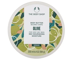 „The Body Shop“ kūno sviestas labai sausai odai, alyvuogių skonio (kūno sviestas), 200 ml