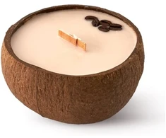 Tropicandle Tropikalia Svíčka su kokosu - vůně Coffee Mocha