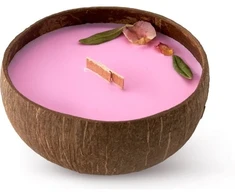 Tropicandle Tropikalia Candle in Coconut - rose