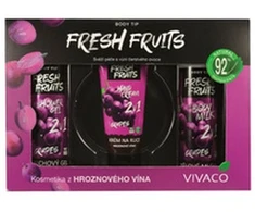 Vivaco Gift Box Of Cosmetics With Grape Wine