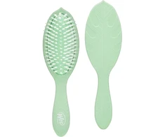 Wet Brush Wet Wet Go Žalias Tea Tree Infused Treatment &amp; Shine Plaukų šepetys