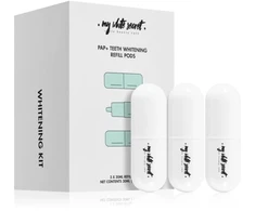 My White Secret „My Baltas Secret“ pakaitiniai geliai PAP+ dantų balinimo rinkiniui 3 x 10 ml