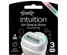 Wilkinson Sword „Intuition“ muilo ir skutimosi maitinamosios keičiamos galvutės, 3 vnt.