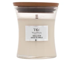 WoodWick Mini Hourglass Candles kvapioji žvakė su vanilės pupelių aromatu 85 g (spalvos defektas)