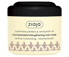 Ziaja Plaukų kaukė, stiprinanti su kašmyro proteinų burnočio (amaranto) aliejumi, 200 ml