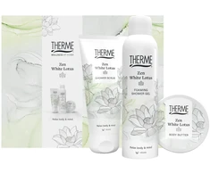 Remark THERME Zen Baltas Lotus Gift Set (scrub 200ml+body butter 100g+foaming gel 200ml)
