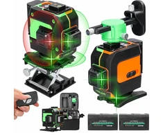 16 linijų lazerinis nivelyras, lazerinis nivelyras 4D, žalias raudonas lazerinis nivelyras, lazerinis lygis, linijinis lazerinis nivelyras